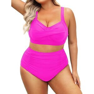 Daci Women's Bikini Sets Full Coverage Two-PieceTummy Control